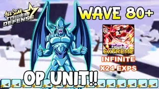 Level 101 Eis Shenron is INSANELY OP in Extreme Infinite (WAVE 80+) | All Star Tower Defense Roblox