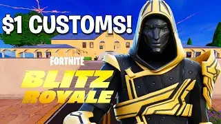 *LIVE* 🚨 $1 BLITZ ROYALE CUSTOMS!! 🚨 | Fortnite Customs + Creative!