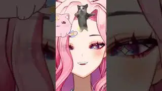 most huggable catgirl #vtuber #catgirl #catgirlvtuber #twitch #envtubershort #vtuberen #cute #meow