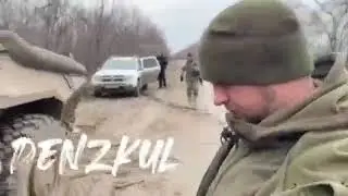 Captured Ukrainian BTR-70( Popasnaya, LPR)