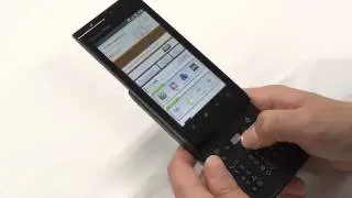 携帯電話ライクな操作を実現した「AQUOS PHONE IS14SH」