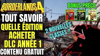 Quelle &Eacute;DITION ACHETER ? Prix Contenu DLC Ann&eacute;e 1 Bonus Pr&eacute;commande | TOUT SAVOIR SUR BORDERLANDS 4
