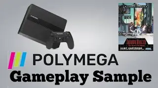 Polymega Mega Drive Shadow Dancer Gameplay