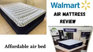 Wal mart&rsquo;s air mattress review || Bestway || Affordable air bed