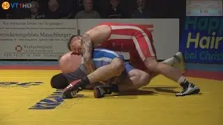 Ringen Fachsenfeld/Dewangen (Winkler, F.) - Remseck (Gagilardo, A.) 130kg Freistil (4:0 T&Uuml;)