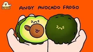 Black Rain Frogs are Angry Avocados.
