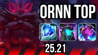 ORNN vs DARIUS (TOP) | 6/1/11, Dominating | EUW Grandmaster | 25.21