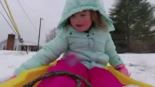 Playground, Christmas and a Snow Day