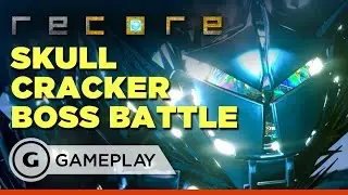 ReCore - Skull Cracker Boss Battle Gameplay