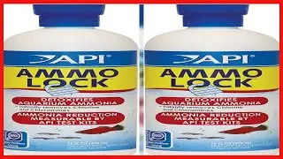 API AMMO LOCK Ammonia detoxifier, Detoxifies ammonia toxic to fish in aquarium water and tap water