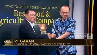 Serius Dukung Swasembada Garam Prabow, PT Garam Diganjar Penghargaan