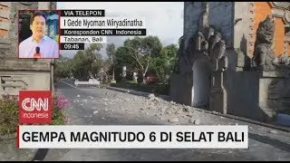Gempa Magnitudo 6 Guncang Nusa Dua, Bali