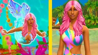 Mermaids finally have the attention they deserve in The Sims 4! // Sims 4 Mermaid overhaul
