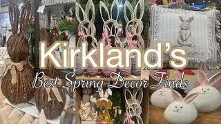 Shop with me for early spring home decor at Kirkland&rsquo;s, spring affordable decor must haves 