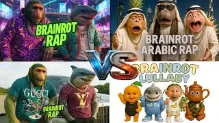 Brainrot Rap-Party Song|Brr Brr Patapim x Tralalero Tralala - Brainrot Rap Pt.3(Official Video) |V/s