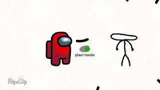 Among us vs stick figures.