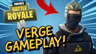 VERGE Skin Gameplay In Fortnite Battle Royale