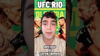 Джафель Фильо против Клейтона Карпентера - UFC Rio