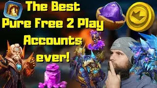 The Best Pure Free 2 Play Accounts in the World | Castle Clash