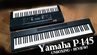 Yamaha P-145 UNBOXING + REVIEW!!