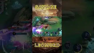LEOMORD BEST BUILD 2024 | BEST LEOMORD MLBB #mlbb #leomord #shorts #short #game #build