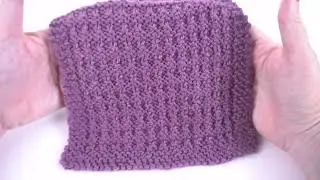 Irregular Rib Free Knit Scarf Pattern for Beginners