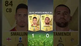 SMALLING VS OTAMENDI FIFA MOBILE COMPARISON #fcmobile24 #smalling #otamendi #fifamobile #shorts