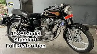 Old Bullet Restoration | 1988 Standard Model | Pawan Bullet Ambala City