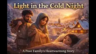 Light in the Cold Night ❄️🔥 | A Poor Family&rsquo;s Emotional Story That Will Make You Cry 😢