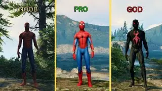 GTA 5 এ  আমরা আপগ্রেড করলাম SPIDER MAN থেকে SUPREME GOD SPIDER MAN এ আপগ্রেড !