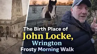 Wrington, North Somerset, Early morning Frosty walk.