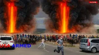 US Panic:  Massive explosion Yellowstone National Park, Threate Visitors Lives