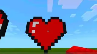 Minecraft Pixel Art - Coraz&oacute;n