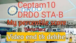 DRDO STA-B Result || Tier-1 and Tier-2 percentile score || cutoff || rojgar mela