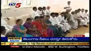 Seemandhra Congress Leaders Action  - TV5