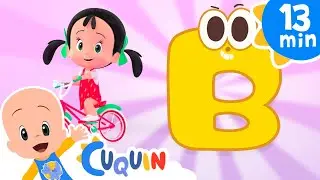 Learn the uppercase Alphabet with balloons + more Nursery Rhymes for children with Cleo and Cuquin