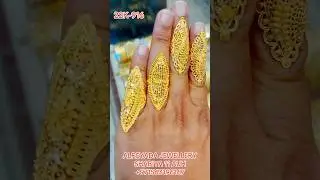 Gold rings new modle ladies || 916 gold ring #newring #openring #ringlovers