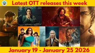 Latest OTT releases this week January 19 - Jan 25 2026 #ott #webseries #zee5 #netflix #hotstar #aha