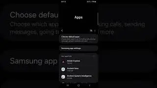 Samsung galaxy A14 5g default browser settings #skblog8018
