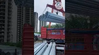Galvanized #scaffolding Pipe (GI Pipe) Display | Certified Steel Tube from Bythaiscaffolding