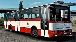 ETS2 (1.38) Mods Bus: Karosa B 95X DPP Gameplay