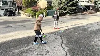 Road Hockey, Target Practice!!! Part 1