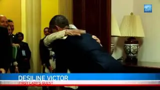 Obama Honors 102 Year Old Desiline Victor For Staying In Line To Vote