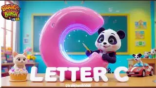 Letter C Song 🐱🍰 | Big C & Small c Phonics | Brainy Bunch TV566
