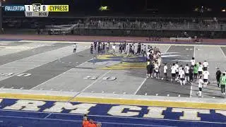 2025 Fullerton College Soccer vs. Cypress