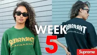 SUPREME x THRASHER UNBOXED: WEEK 5 LOOKBOOK!  What Did I Cop?