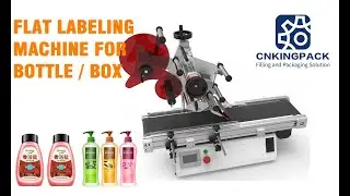 Desktop Flat Labeling Machine