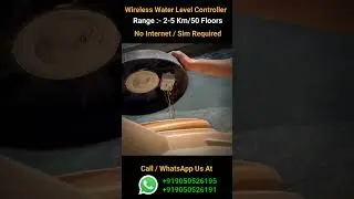 Swarn Jal&reg; (Model : WL-A-SM) Wireless Motor Controller (+4 Level Indicator),  @swarnjal