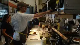 Inside the kitchen at The Shipwright's Daughter