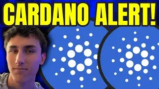 Cardano Alert! Big Move Incoming For Cardano ADA! Huge Upside For Cardano!